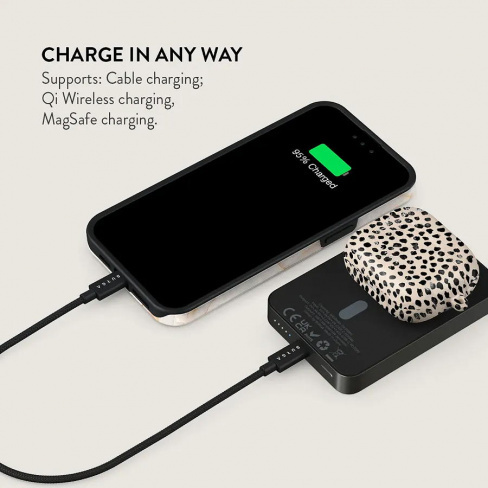 Burga - MagSafe Powerbank 5000 mAh (almond latte/gunmetal)