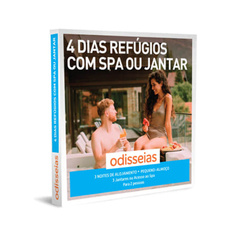 4 Dias Refúgios com Spa ou Jantar | 110 Estadias à Escolha
