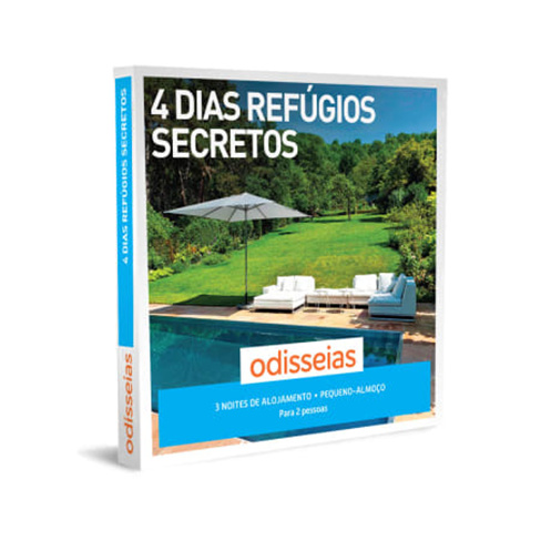 4 Dias Refúgios Secretos | 50 Estadias à Escolha