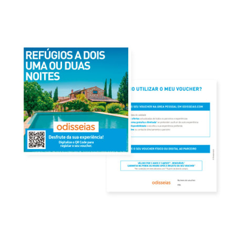 Refúgios a Dois Uma ou Duas Noites | 130 Estadias à Escolha