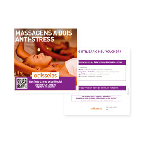 Massagem a Dois Anti-Stress | 70 Experiências à Escolha