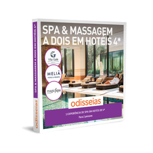 Spa & Massagem a Dois em Hotéis 4* | 100 Experiências à Escolha