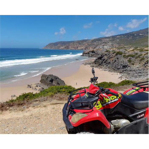 Passeio de Moto 4 em Cascais | Guincho Adventours Quad Bike Tour para 1 Pessoa |