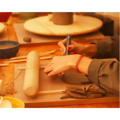 Clay&Food | Workshop de Cerâmica com Lanche de Pizza | The Green Studio - Almad