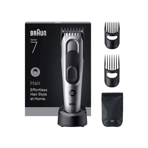 Aparador de Cabelo BRAUN HC7590 (Autonomia: 50 min - Bateria)