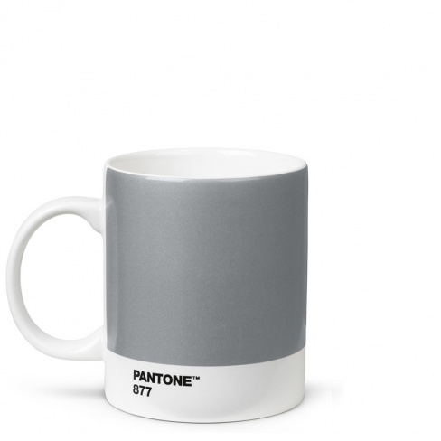 Copenhagen D - Ch&aacute;vena Mug PANTONE (silver 877)