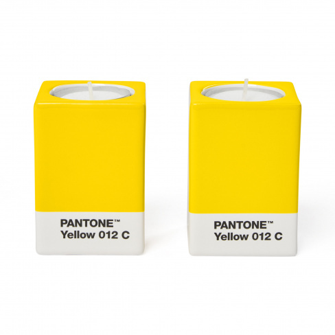Copenhagen D - Suporte velas PANTONE (yellow 012 C)