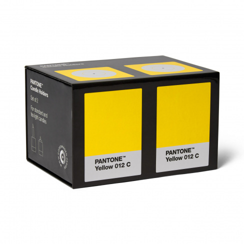 Copenhagen D - Suporte velas PANTONE (yellow 012 C)