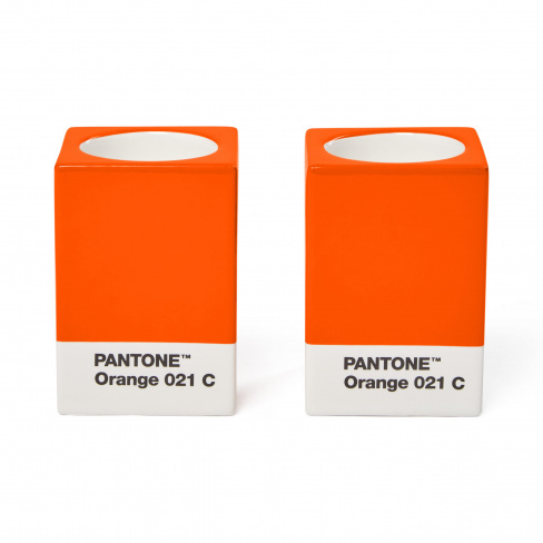 Copenhagen D - Suporte velas PANTONE (orange 021 C)