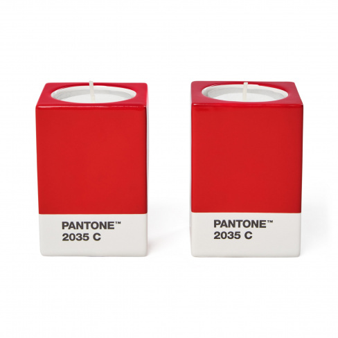 Copenhagen D - Suporte velas PANTONE (red 2035 C)