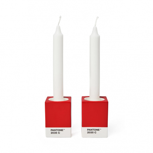Copenhagen D - Suporte velas PANTONE (red 2035 C)