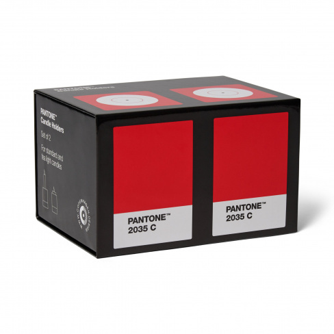 Copenhagen D - Suporte velas PANTONE (red 2035 C)