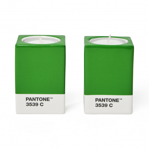 Copenhagen D - Suporte velas PANTONE (green 3539 C)