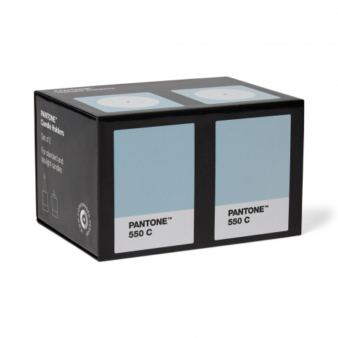 Copenhagen D - Suporte velas PANTONE (light blue 550 C)