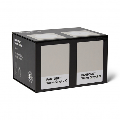 Copenhagen D - Suporte velas PANTONE (warm gray 2 C)