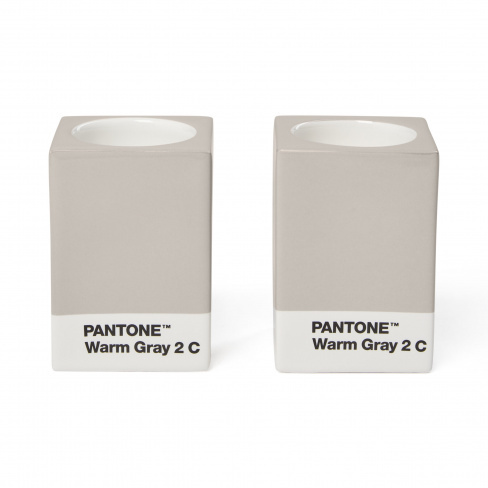 Copenhagen D - Suporte velas PANTONE (warm gray 2 C)