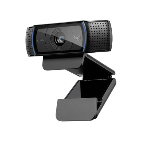 Webcam LOGITECH C920 (Full HD - 10 MP - Microfone Incorporado)