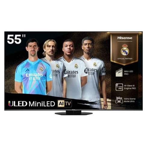 TV HISENSE 55U8Q (Mini LED 165Hz - 55'' - 140 cm - 4K Ultra HD - Smart TV)