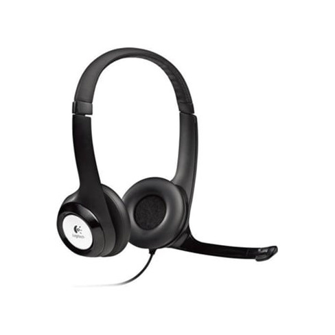 Auscultadores com Fio LOGITECH H390 (On Ear - PC - Preto)