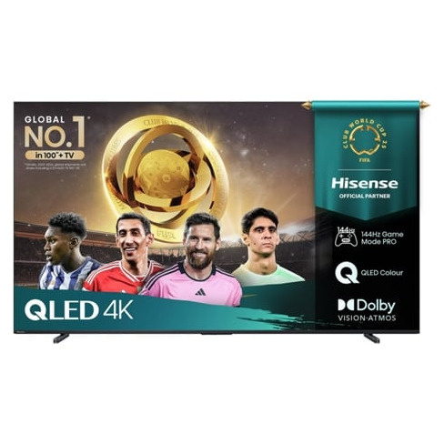 TV HISENSE 100E7Q PRO (QLED 144 Hz  - 100'' - 253 cm - 4k Ultra HD - Smart TV)
