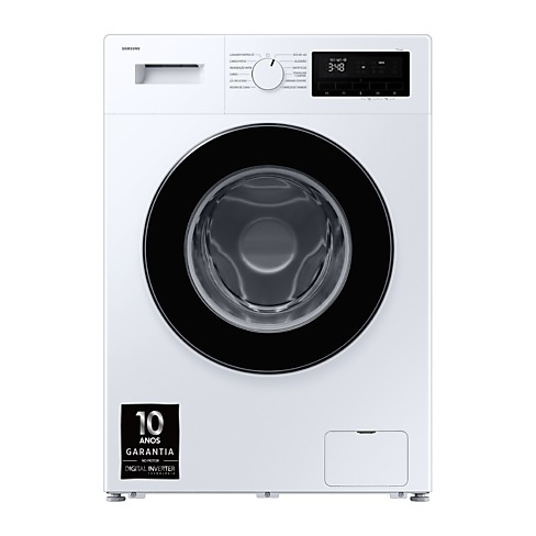 Máquina de Lavar Roupa 8kg Vapor