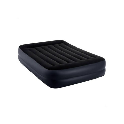 Colchão Insuflável Duplo INTEX Dura-Beam com apoio  almofada e Bomba 220-240V