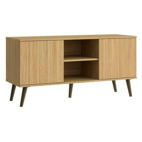 Móvel TV de Madeira Carvalho STREIGHTEX Farum (120 cm)