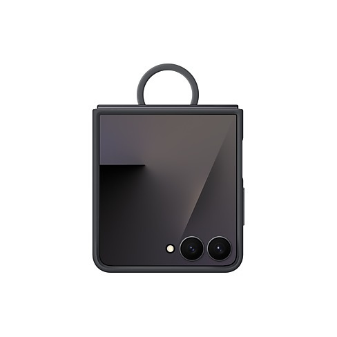 Capa de Silicone com Anel Galaxy Z Flip7