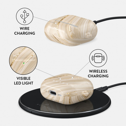 Burga - Bolsa para Airpods 4 (full glam)