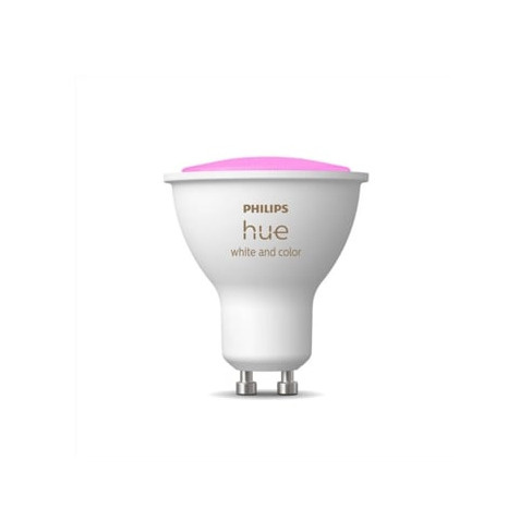Lâmpada Inteligente PHILIPS HueWCA (GU10 - Branco e cor)