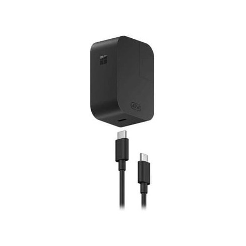 Carregador MICROSOFT Surface 45W Usb-C (Preto)