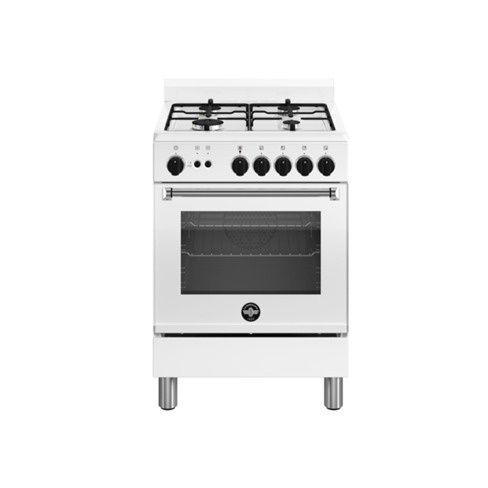 Fogão LA GERMANIA AMN 664 GBV BT (56 L - Gás Natural - Branco)