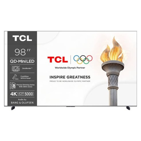TV TCL 98C8K (MiniLed - 98'' - 249 cm - 4K Ultra HD - Smart TV)