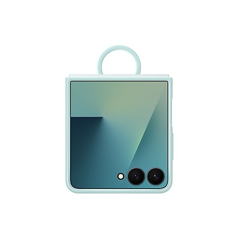 Capa de Silicone com Anel Galaxy Z Flip7