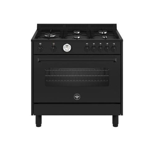 Fogão LA GERMANIA AMN 965 ETN BT (117 L - Gás Natural - Preto)