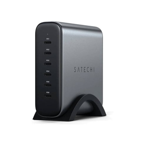 Carregador Satechi 200W USB-C 6-port GaN