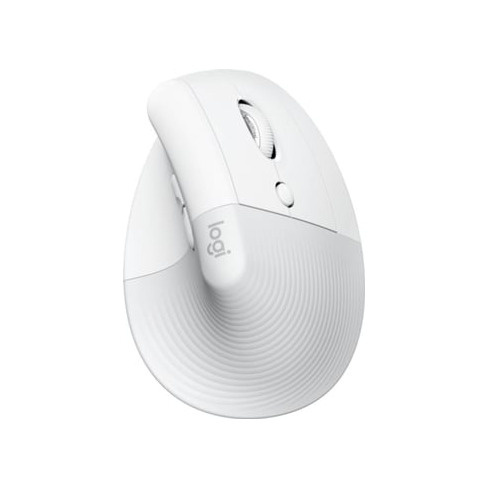 Rato LOGITECH Lit (Wireless - Casual - 4000 dpi - Branco)