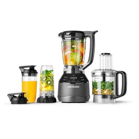 Liquidificador NUTRIBULLET NBF580B (1.8 L - 1500 W - Inox)
