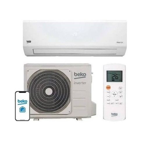 Ar Condicionado Split BEKO BEHPG 126 c/ Wifi (24 m² - 12000 BTU - Branco)