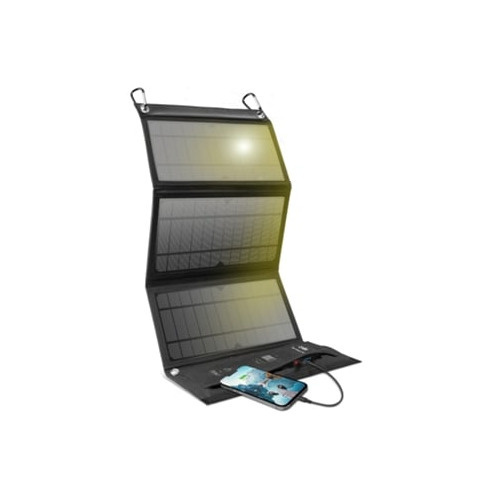 Painel Carreagador Solar Portátil SBS TESOLARCHG21W Preto 21 W