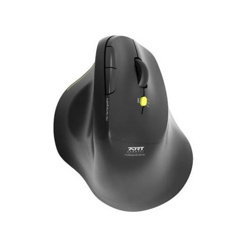 Rato Vertical PORT Erogonômico Recarregável Bluetooth Ergo Soft Port 910200 (P