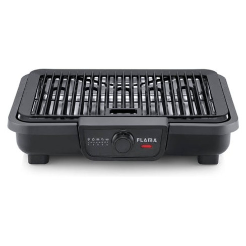 Grelhador FLAMA com Grelha Grill  4871FL (2200w - Preto)