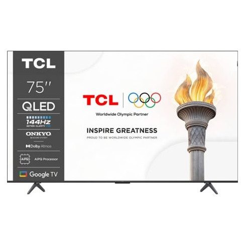 TV TCL QLED 75P8K (QLED - 75" - 189 cm - 4K Ultra HD - Smart TV)