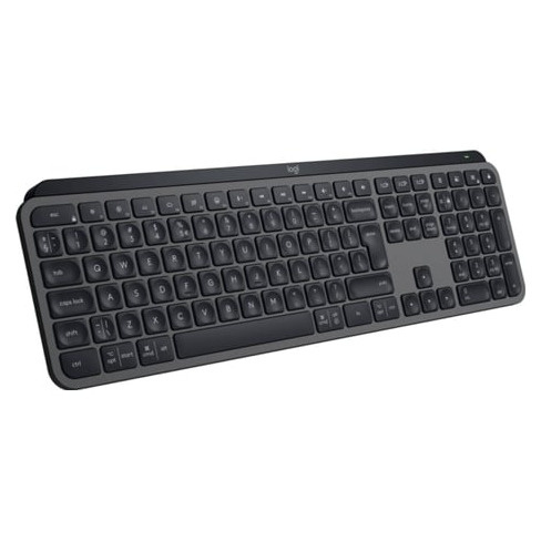 Teclado LOGITECH MX Keys S (Wireless - Idioma Português - Teclado Numérico - P