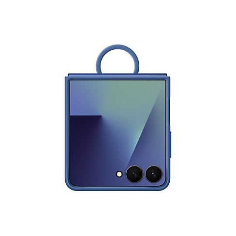Capa de Silicone com Anel Galaxy Z Flip7