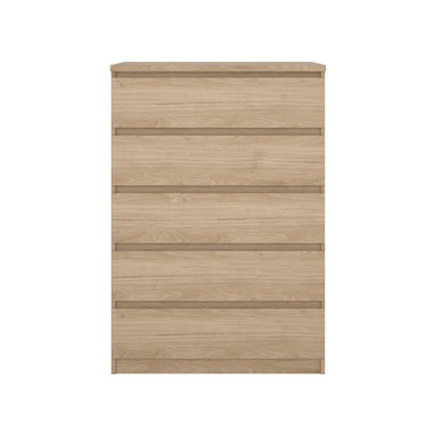 Comoda TVILUM Neo 5 Gavetas (77 x 50 x 111.3 cm - Carvalho)