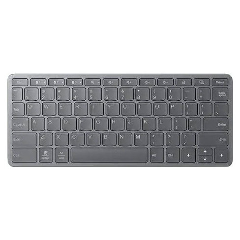 Teclado Wireless LENOVO Multi-Device (Layout Português - Cinzento)