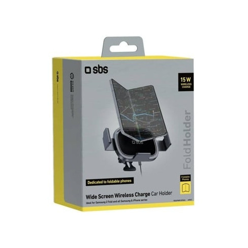 Suporte Auto SBS Carregador Foldable 15W (Preto)