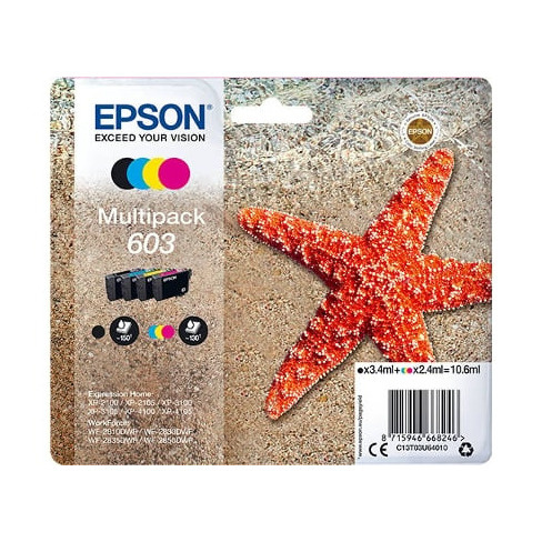 Tinteiro Multipack EPSON 603 (4 Cores)