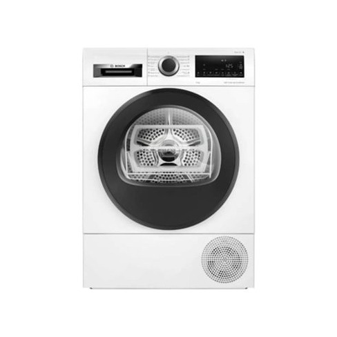 Máquina de Secar Roupa BOSCH WQG245D0ES (9 kg - Bomba de Calor - Branco)